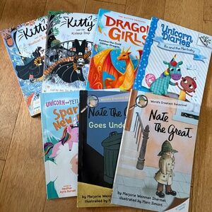 Lot of 7 assorted kids junior books